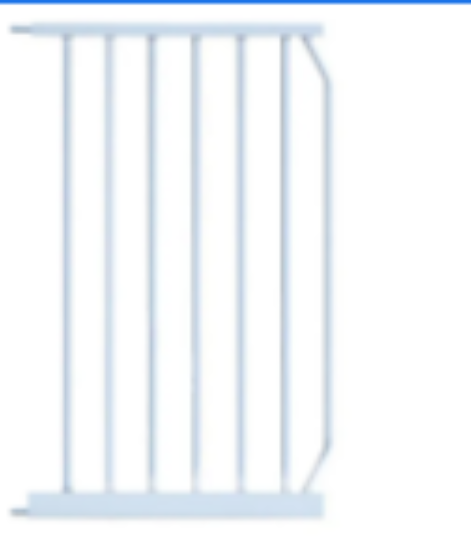 صورة Pixie - Baby Barrier Iron Extension 45cm