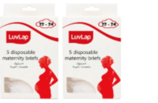 صورة Luvlap - Disposable Maternity Brief Size 22-24 Pack Of 2