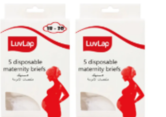 صورة Luvlap - Disposable Maternity Brief Size 18-20 Pack Of 2