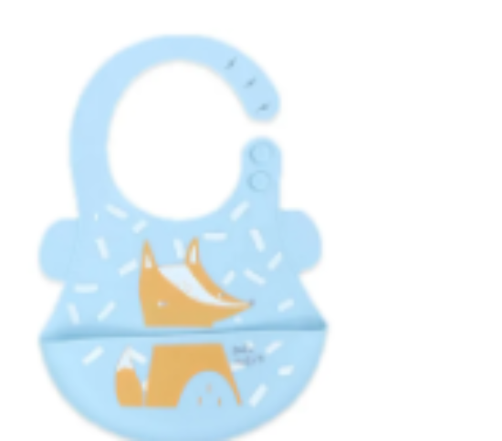 صورة Pixie Baby - Silicone Bibs - Fox