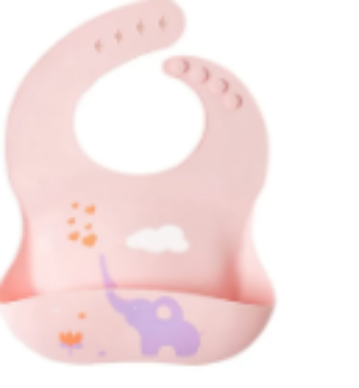 صورة Pixie Baby - Silicone Bibs - Elephant