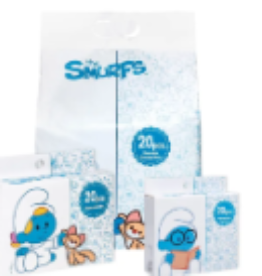 صورة Smurfs - Disposable 20pcs. Combo Set