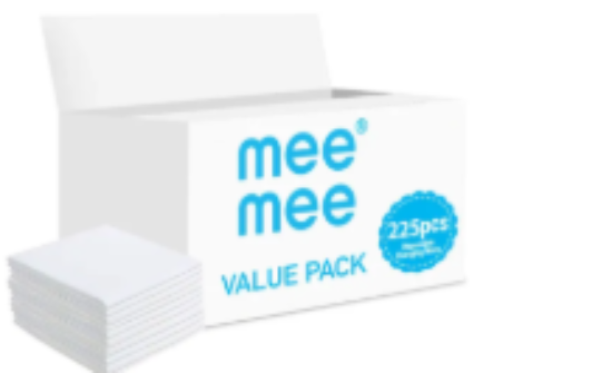 صورة Mee Mee - Disposable Changing Mats, 225 Counts-White