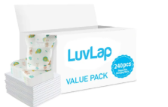 صورة Luvlap - Changing Mats + Bibs 480pc - Set