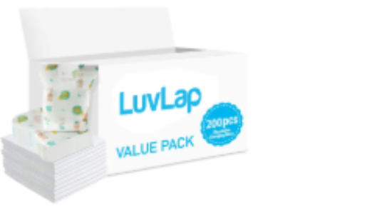 صورة Luvlap - Changing Mats + Bibs 400pc - Set