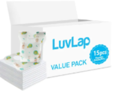 صورة Luvlap - Changing Mats + Bibs 30pc - Set