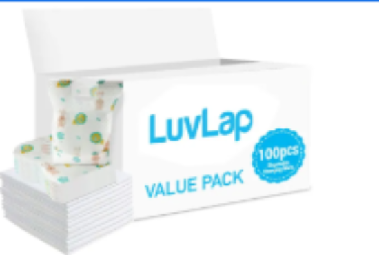 صورة Luvlap - Changing Mats + Bibs 200pc - Set