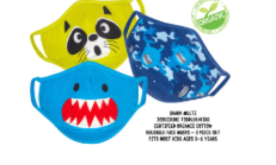 صورة Swayam - Kids Reusable Cloth Face Mask - Space Love_3-7y