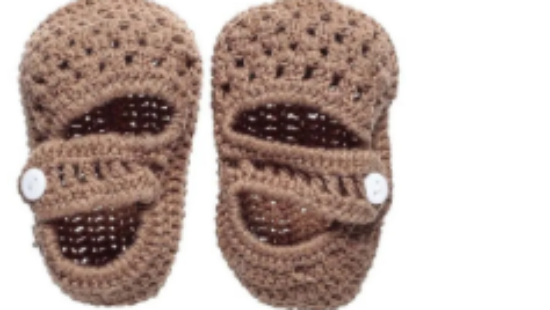 صورة Smurfs - Baby Crochet Shoes - Light Blue - 3-6 M