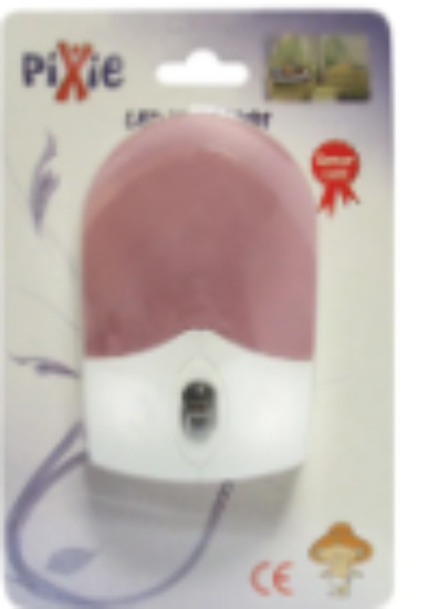 صورة Pixie Automatic Night Light (Pink)