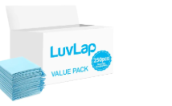 صورة Luvlap - Disposable Changing Mats - 250pcs - Blue