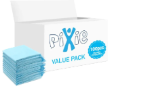 صورة Pixie - Disposable Changing Mats - 100pcs - Blue