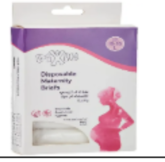 صورة Pixie 5 Disposable Maternity Brief Size 18-20 - White