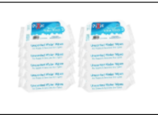 صورة Pixie Water Wipes Pack of 10 - 360 Wipes