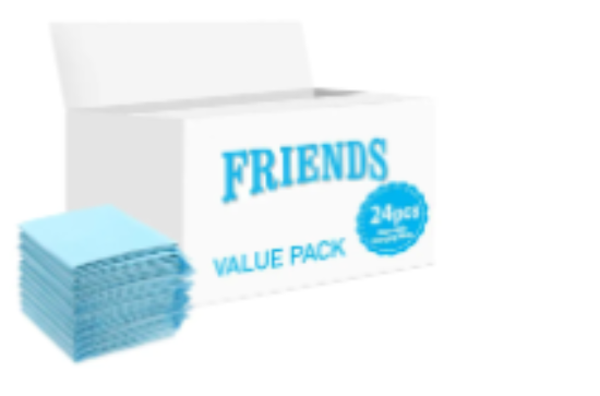 صورة Mee Mee Disposable Changing Mats, Quick-Dry Absorbent Protection, Waterproof Backing, Fast Permeability, 0 Month+, Blue - 80 Pieces