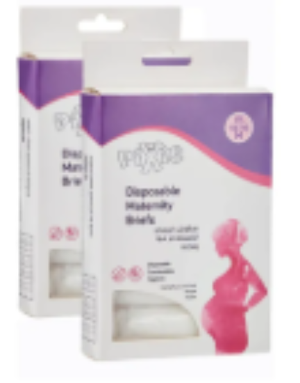 صورة Pixie 5 Disposable Maternity Brief Size 14-16 - White