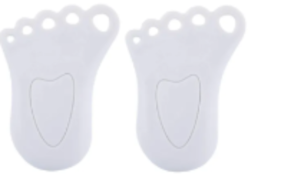 صورة Pixie White Door Stopper - Baby Proofing Equipment, Safety Wedge for Kids 0-36 Months, Plastic Material, Model MH19