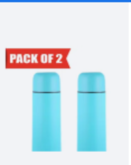 صورة Pixie Thermo Flask 750ml  Pack Of 2- Blue