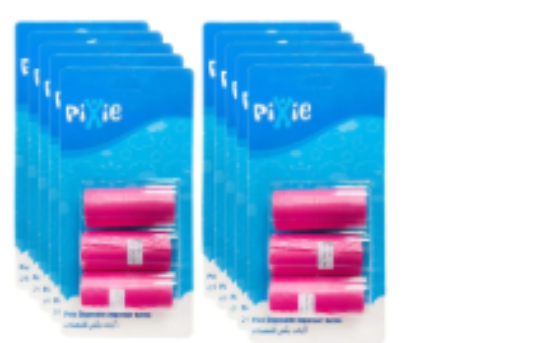 صورة Pixie Disposable Dispenser Refill Pink - Buy 8 Get 2 Free