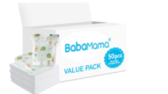 صورة Babamama Combo of Changing Mat+ Bib - Value Pack of 2