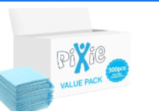 صورة Pixie Disposable Changing Mats 10 count blue