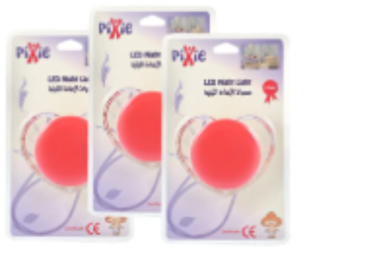 صورة Pixie LED Night Light Pack of 3 - Red