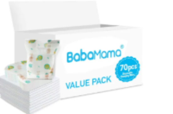 صورة Babamama Combo of Changing Mat+ Bib - Value Pack of 2