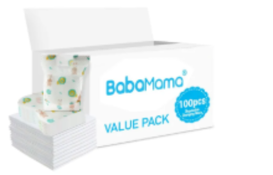 صورة Babamama Combo of Changing Mat+ Bib - Value Pack of 2