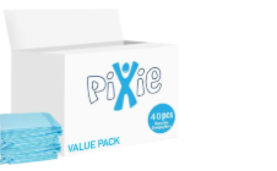 صورة Pixie Disposable Changing Mats Value Pack 40 Pcs - Blue