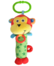 صورة Pixie - Baby Monkey Rattle Toy