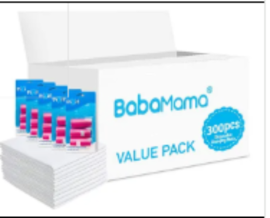 صورة Tweety Disposable Changing Mats 75ct, Absorbent & Hygienic 35x27cm, Ideal for Baby Care & Postpartum Use