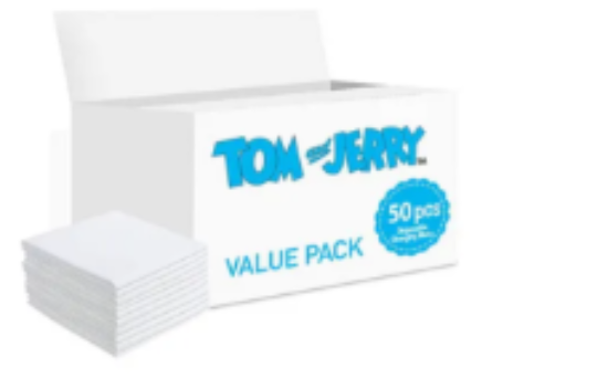 صورة Tom and Jerry Disposable Changing Mats - 50 Pieces