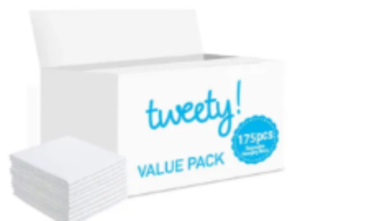 صورة Tweety Disposable Changing Mats - 175 Pieces