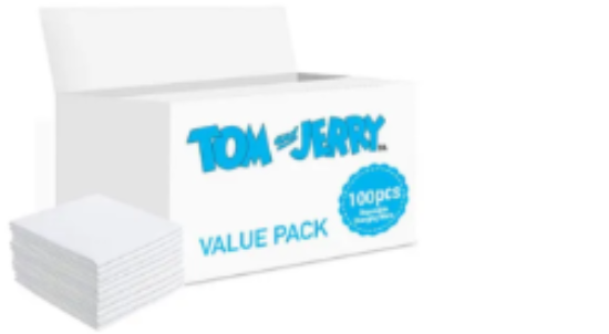 صورة Tom and Jerry Disposable Changing Mats - 100 Pieces