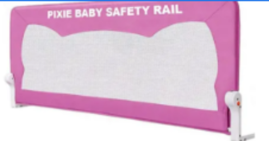 صورة Pixie Baby safety bed rail - Pink