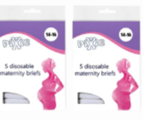 صورة Pixie Disposable Maternity Brief  size (14-16) - Pack of 2