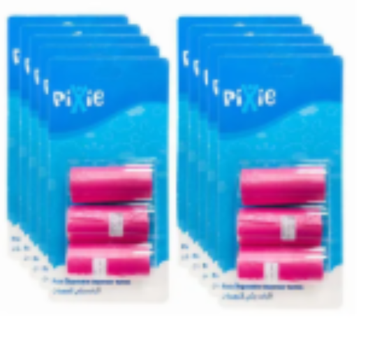 صورة Pixie Disposable Dispenser Refill Pink - Buy 8 Get 2 Free