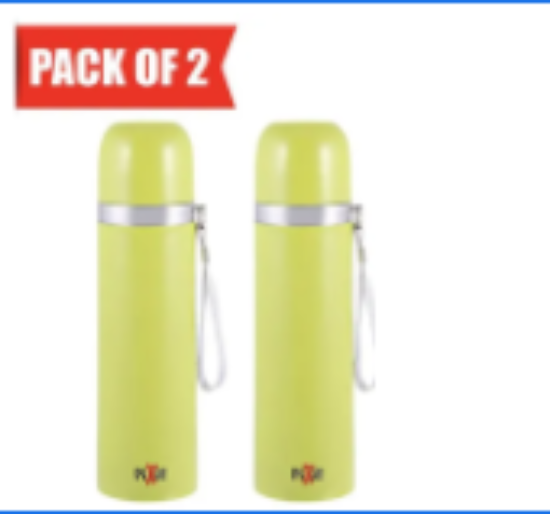 صورة Pixie Thermo Flask Pack of 2 Green - 500 ml