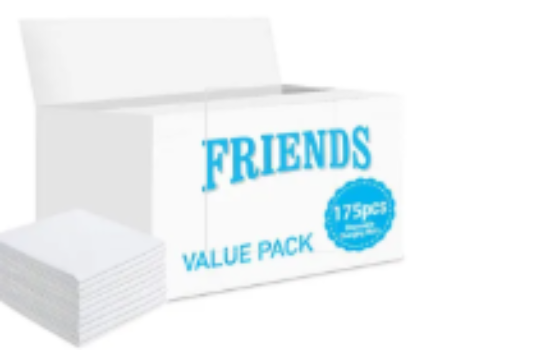 صورة Friends Disposable Changing Mats White - 175 Pieces
