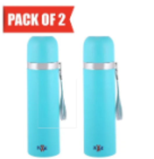 صورة Pixie Thermo Flask Pack of 2 Blue - 500 ml