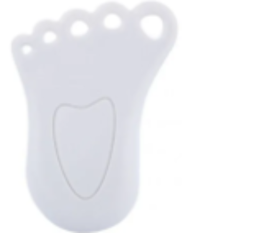 صورة Pixie White Door Stopper - Baby Proofing Equipment, Safety Wedge for Kids 0-36 Months, Plastic Material, Model MH19